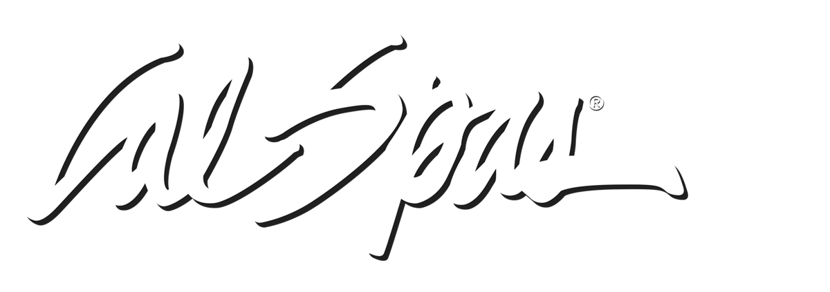 Calspas White logo American Fork